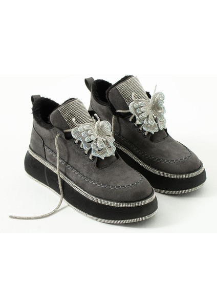 Cali Özel Spor Ayakkabı Gümüş