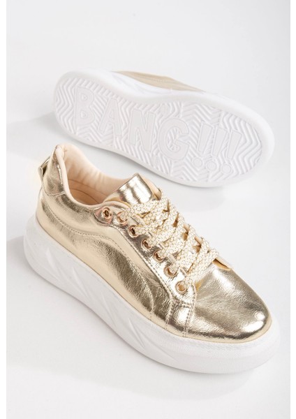 Shine Spor Ayakkabı Gold