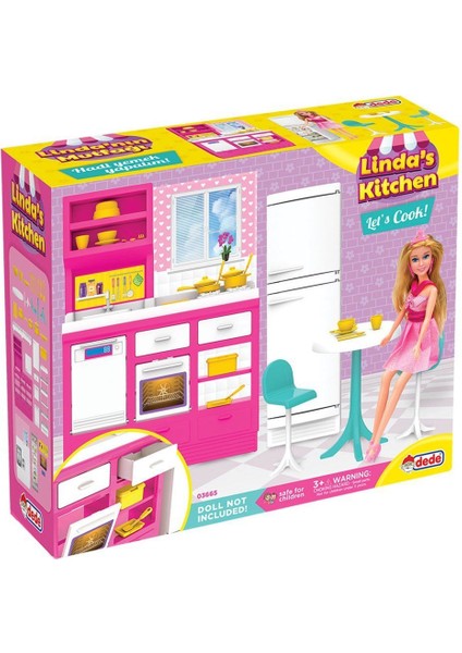 03665 Linda'nın Mutfağı Oyun Seti -Dede
