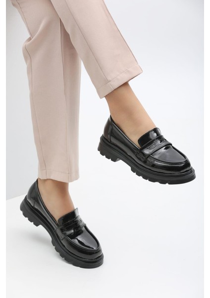 Honni Rugan Loafer Siyah