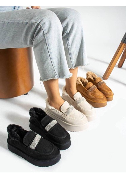 Lucina Süet Loafer Siyah