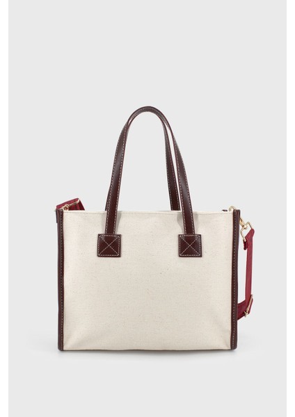 Kadın Bordo Kanvas Fermuar Detaylı Çapraz Askılı Çanta fırsatları