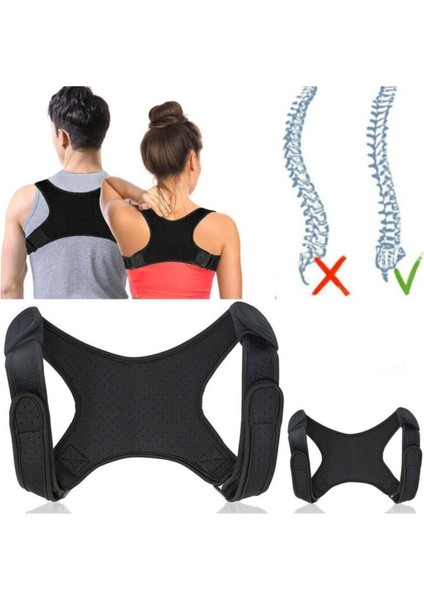 Exp Dik Oturma Dik Duruş Kambur Korsesi Medikal Ortopedik Düzenleyici Korse