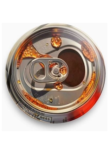 Kutu Içecek Şeklinde Sarkastik Y2K Grunge Stil Rozet