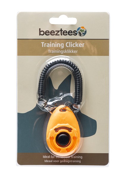 Köpek Eğitim Klikırı, Karabina ve Bağlama Kordonlu, Turuncu, 6X4X1,7CM modelleri