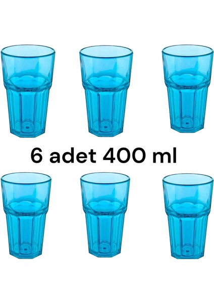 6 Adet 250 ml ,kırılmaz, Çizilmez, Polikarbon Plastik Bardak. ( Dikkat: Ürün Cam Değildir) fiyatları