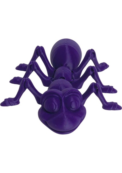 3D Hareketli Karınca Figürlü Oyuncak - Mor