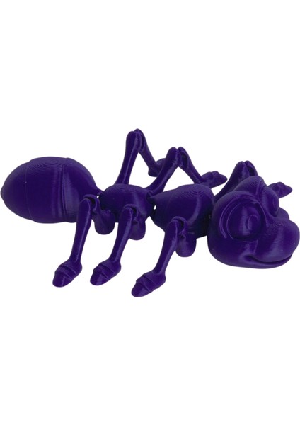3D Hareketli Karınca Figürlü Oyuncak - Mor