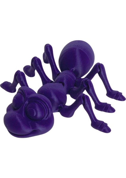 3D Hareketli Karınca Figürlü Oyuncak - Mor