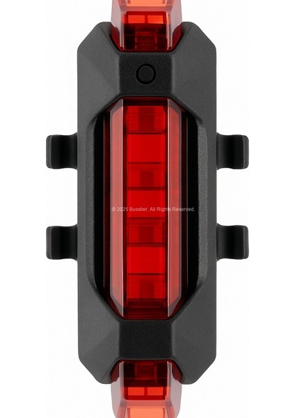 Usb Şarjlı Led Bisiklet Arka Lambası – 5 Modlu Kompakt Güvenlik Işığı