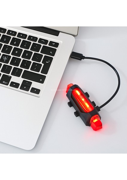 Usb Şarjlı Led Bisiklet Arka Lambası – 5 Modlu Kompakt Güvenlik Işığı indirimleri