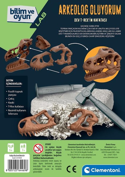- Bilim ve Oyun - Dev T-Rex'in Kafatası