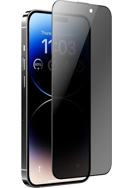 Iphone 16 Plus ile Uyumlu Hayalet Ekran Koruyucu Cam