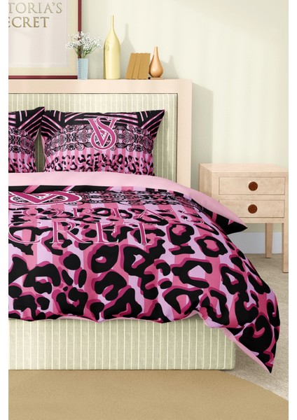 Marka Nevresim Takımı Çift Kişilik Pamuklu Saten Kumaş 6 Parça 3D Dijital Baskı Duvet Cover Set Model NO:125