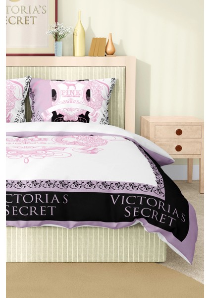 Marka Nevresim Takımı Çift Kişilik Pamuklu Saten Kumaş 6 Parça 3D Dijital Baskı Duvet Cover Set Model NO:123 modelleri