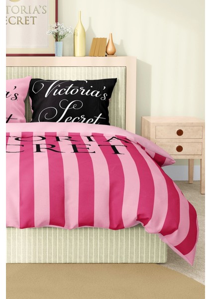 Marka Nevresim Takımı Çift Kişilik Pamuklu Saten Kumaş 6 Parça 3D Dijital Baskı Duvet Cover Set Model NO:130