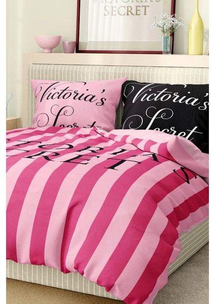 Marka Nevresim Takımı Çift Kişilik Pamuklu Saten Kumaş 6 Parça 3D Dijital Baskı Duvet Cover Set Model NO:130