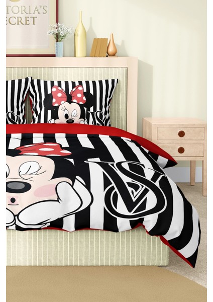 Marka Nevresim Takımı Çift Kişilik Pamuklu Saten Kumaş 6 Parça 3D Dijital Baskı Duvet Cover Set Model NO:121