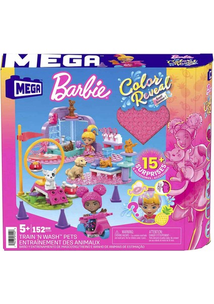 Mega Barbie Color Reveal Hayvan Dostu HHP89