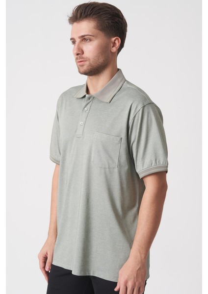 São Paulo 2448 Slim Fit Klasik Polo Yaka Pamuklu Likralı T-Shirt .çağla fiyatları
