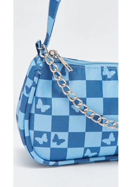 Accessorıes Desenli Zincir Detaylı Kız Çocuk Kol Çantası fırsatları