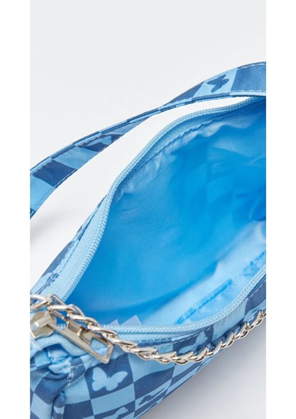 Accessorıes Desenli Zincir Detaylı Kız Çocuk Kol Çantası indirimleri