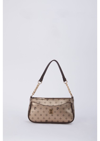 Altın Monogram Kadın Omuz Çantası 05PO23Y1725 fiyatları