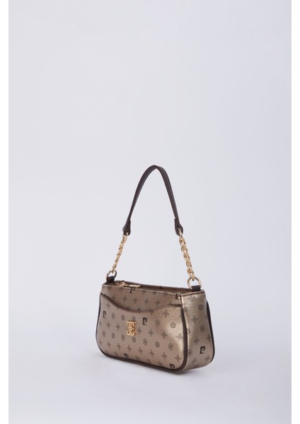 Altın Monogram Kadın Omuz Çantası 05PO23Y1725 modelleri