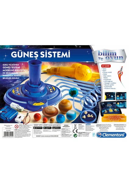 Bilim ve Oyun - Güneş Sistemi modelleri
