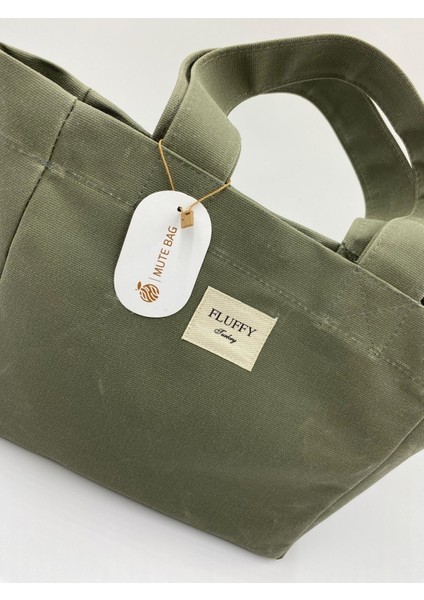 Green Tea Mumlu Kanvas Su Geçirmez Omuz El Çantası Lise Ve Üniverste Okul Çantası(En:28 Boy:25) fırsatları