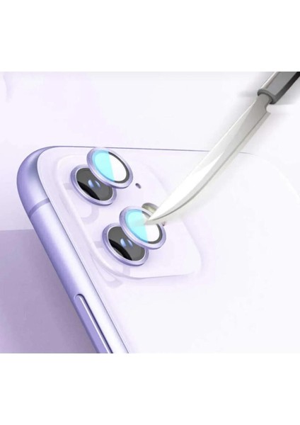 IPHONE 11 / 12 / 12 Mini Uyumlu Tempered Glass Kamera Lens Koruyucu fiyatları