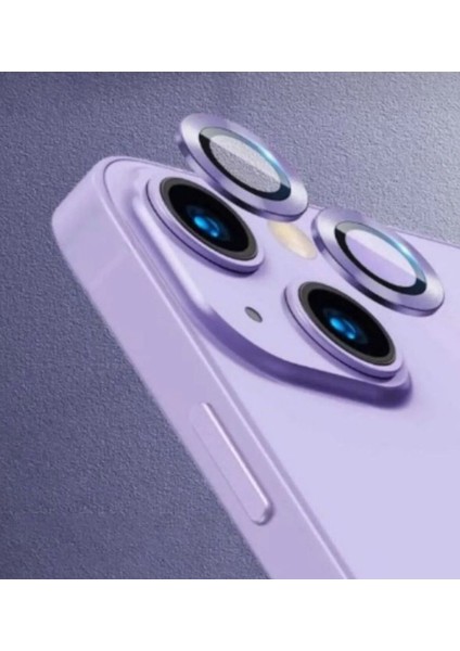 IPHONE 14 / 14 Plus Uyumlu Tempered Glass Kamera Lens Koruyucu