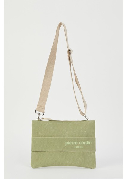 Defne Yeşili Mumlu Kanvas Kadın Omuz Çantası 05PO23Y3500 fiyatları