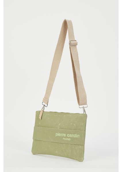 Defne Yeşili Mumlu Kanvas Kadın Omuz Çantası 05PO23Y3500 modelleri