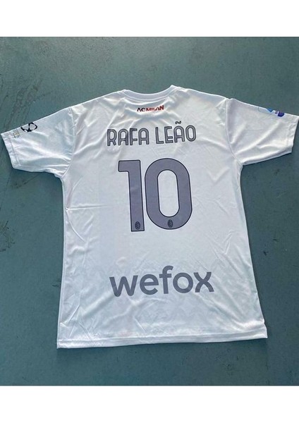 M.i.l.a.n 2023/24 Yeni Sezon Rafael Leao Deplasman Çocuk Forması (Forma Şort Çorap)