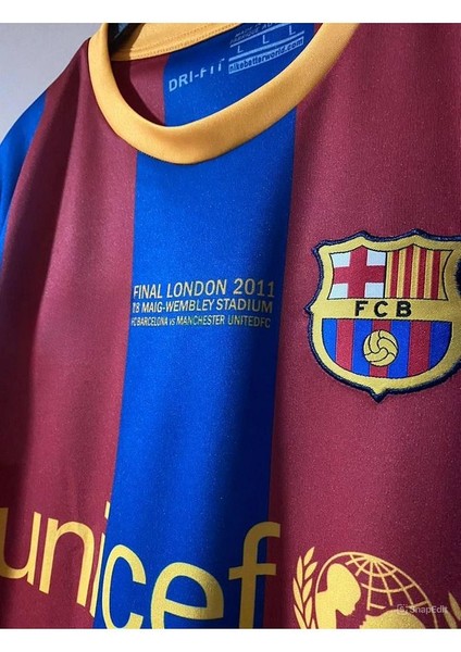 Retro Nostalji Puyol 5 2010/11 Sampiyonlar Ligi Nostalji Forması