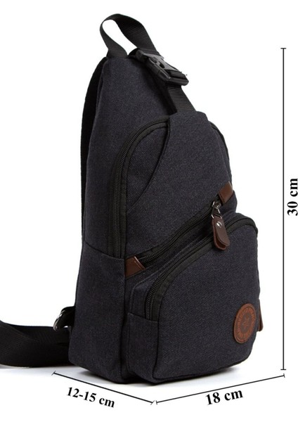 Unisex Suya Dayanıklı Kanvas Usb Kulaklık Çıkışlı Çapraz Askılı Bel Omuz Çanta Göğüs Günlük Bodybag indirimleri