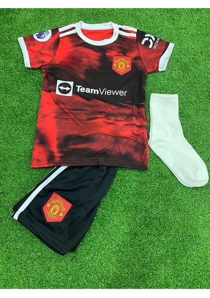 Manu Ronaldo Cr7 Özel Tasarım Çocuk Forması (Forma Şort Çorap) fiyatları