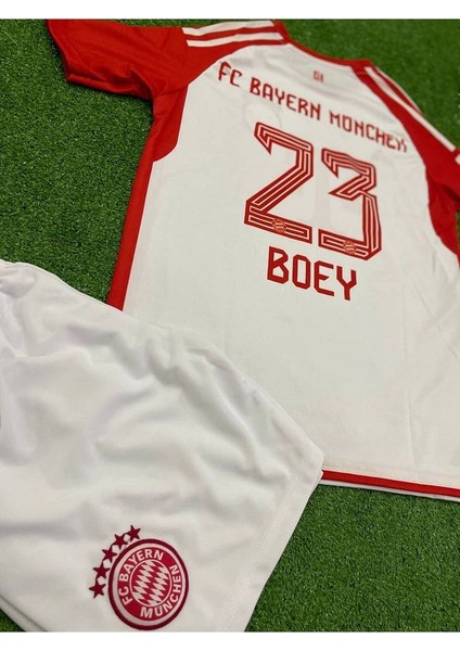 Bayern Münih S.boey Yeni Sezon Beyaz Çocuk Futbol Forması 2023/24 Forma Şort Çorap modelleri