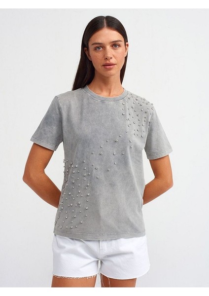 Gri Kısa Kol Halı Saha Antreman Forması