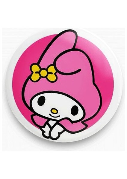 My Melody Sanrio Özel Rozet Metal Y2K