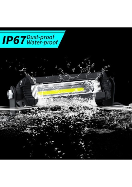 Off Road LED Mini 9cm Ultra Ince Cob 9W LED Bar Kamyon Iş Makinesi Arazi Aracı Çalışma Lambası fiyatları