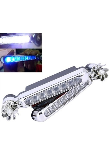 10 Takım Rüzgar Enerjisi ile Çalışan LED Far Lambası Beyaz modelleri