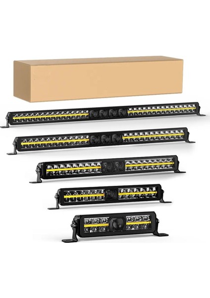 105 cm Off Road LED Bar Pozisyon Lambalı Tampon Tepe Panjur Içi Kaput Çalışma Lambası - Premıum Ürün fiyatları