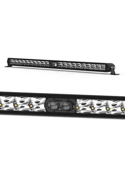 105 cm Off Road LED Bar Kırmızı Pozisyon Lambalı Tampon Tepe Panjur Içi Kaput Çalışma - Premıum Ürün fırsatları