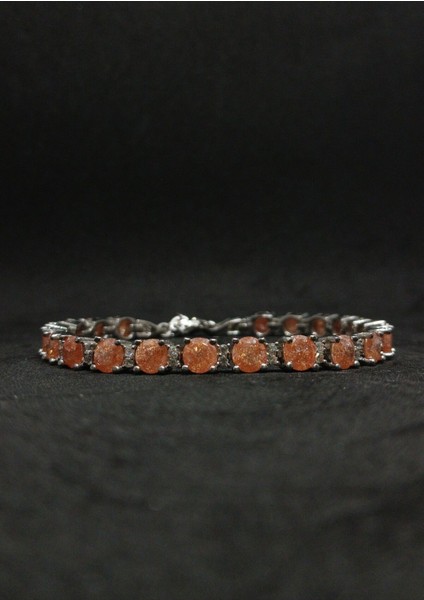 Simli Taşlı 925 Ayar Gümüş Bileklik – Şık ve Parlak Tasarım fiyatları