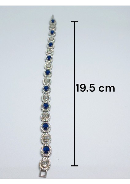 925 Ayar Gümüş Taşlı Bileklik - Zarif Tasarım ve Şıklık ((13,50 Gr.) fiyatları