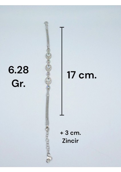 925 Ayar Gümüş Renkli Oval Taşlı Bileklik – Şık ve Zarif Tasarım, Günlük ve Özel Kullanım Için fırsatları