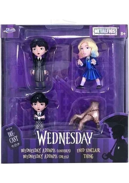 Wednesday 4'lü Metal Koleksiyon Figürü 35325 fiyatları