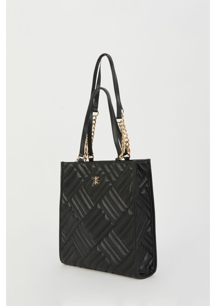 Siyah Kadın Omuz Çantası 05PO22K1626 modelleri